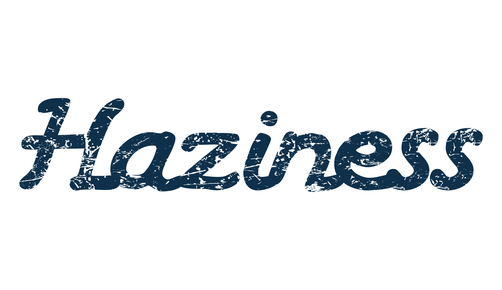 Haziness, fancy eroded decorative font preview
