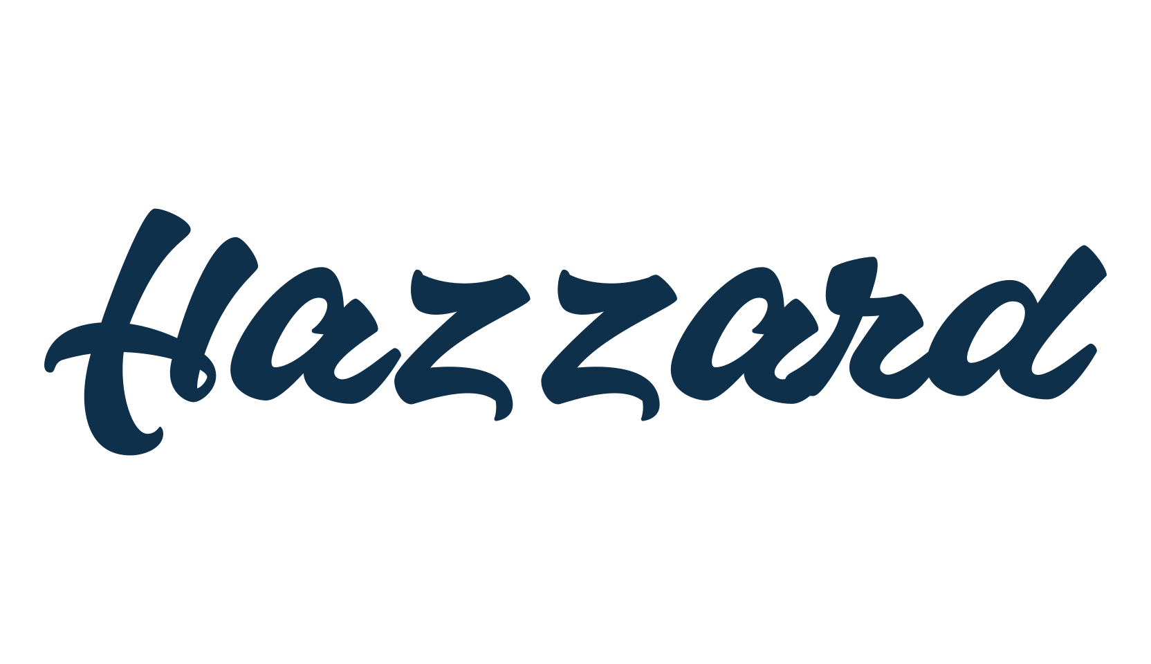 Hazzard, fancy decorative font preview