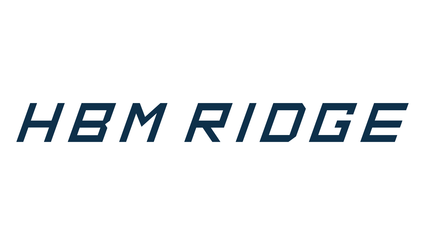 HBM Ridge, various font preview