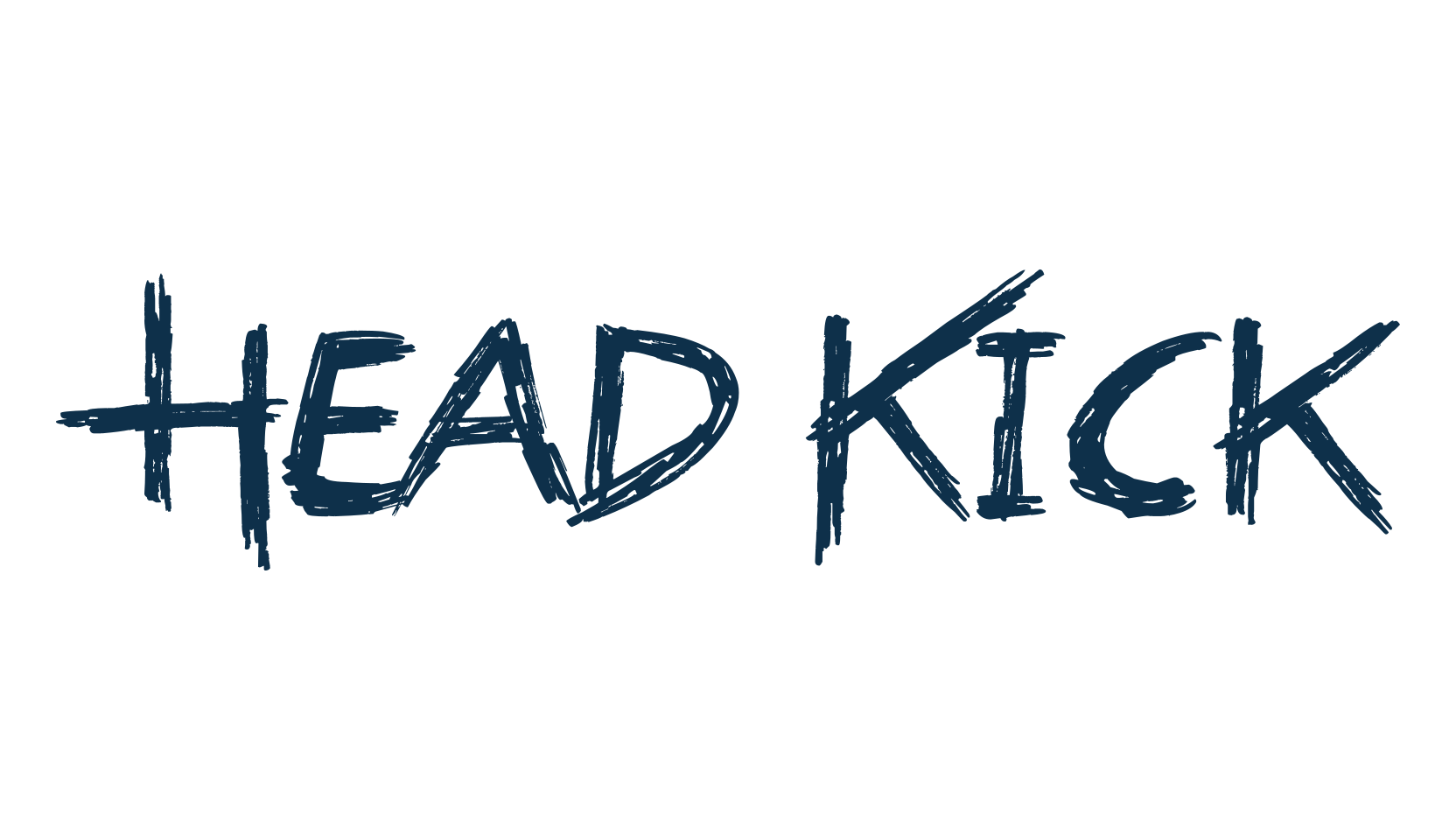 Head Kick (head-kick), script trash fancy decorative calligraphy font preview