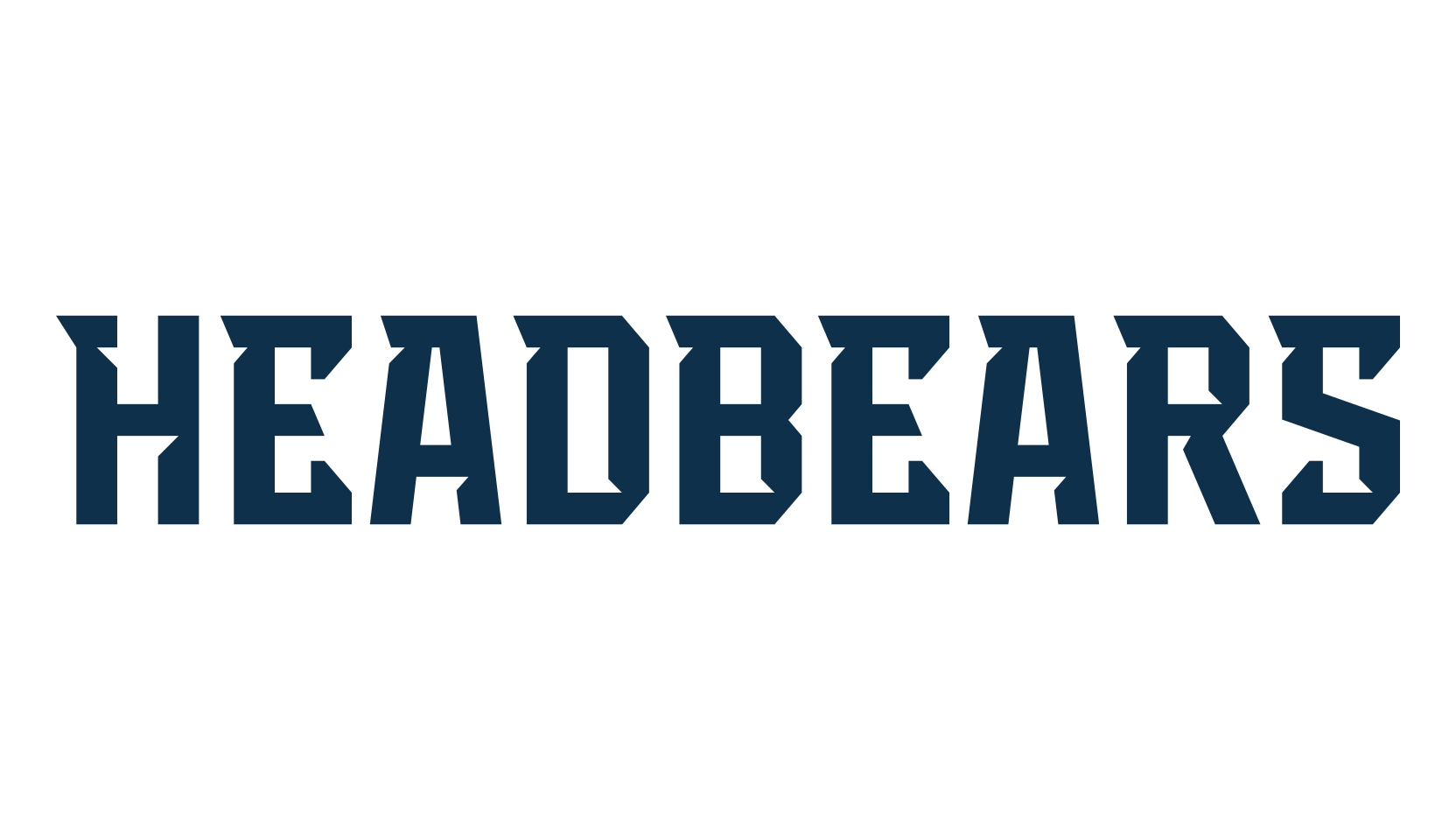 Headbears, fancy various decorative font preview