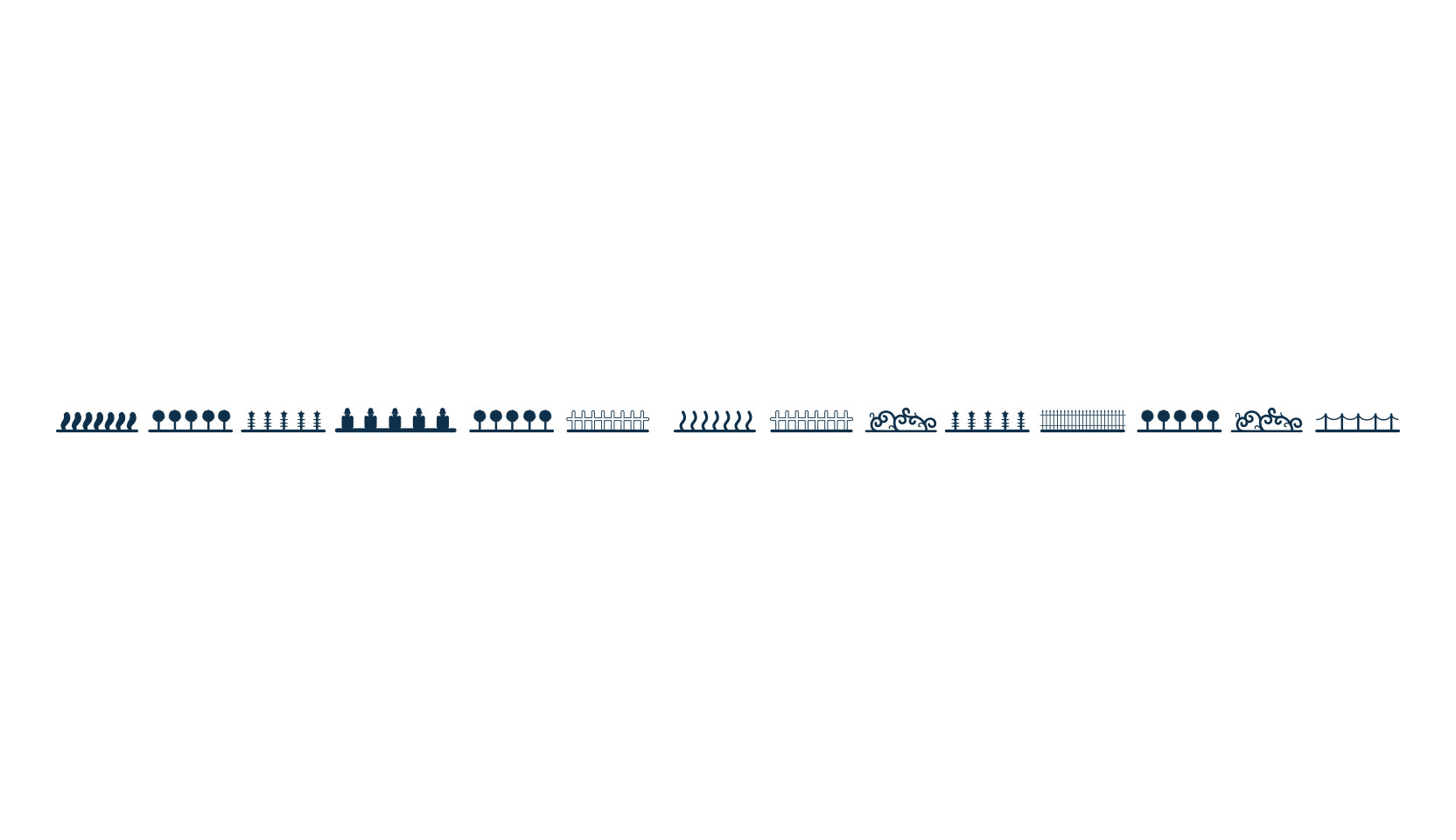 Header Ornament, display market font preview