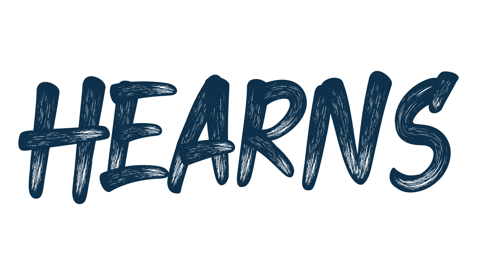 Hearns, script brush fancy decorative calligraphy font preview