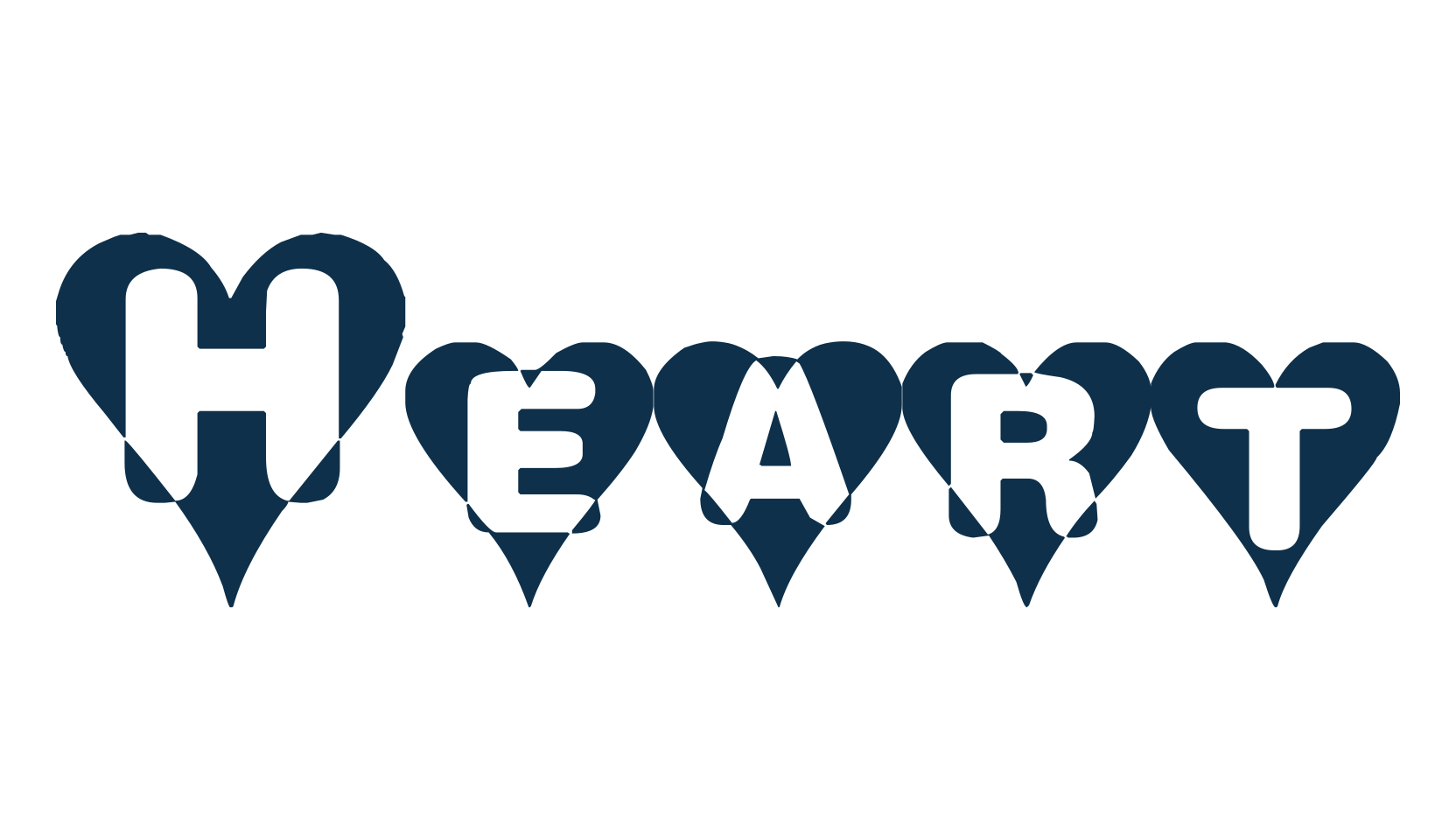 Heart (heart-domenico128), fancy decorative font preview