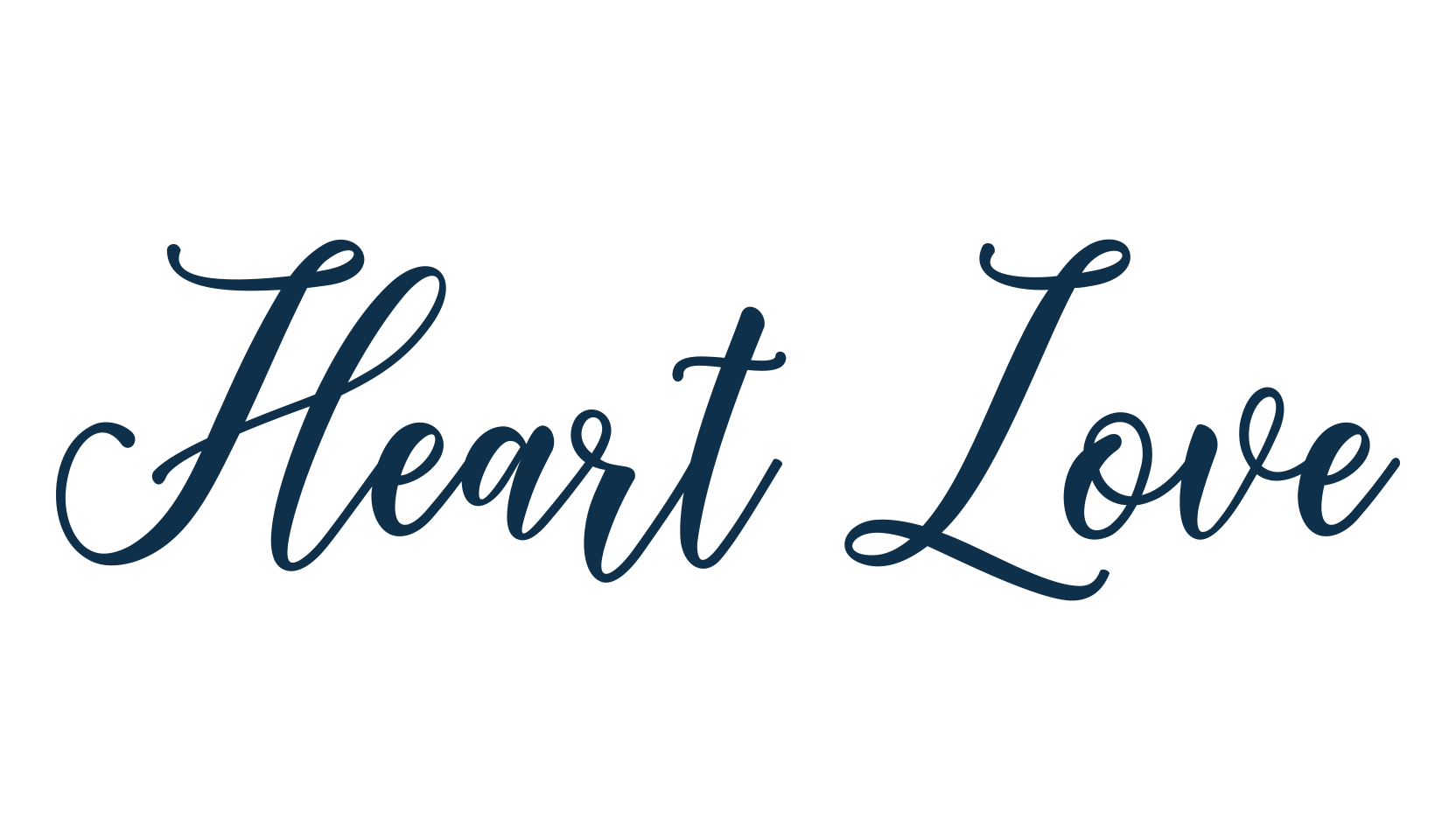 Heart Love (heart-love-2), script calligraphy fancy decorative font preview