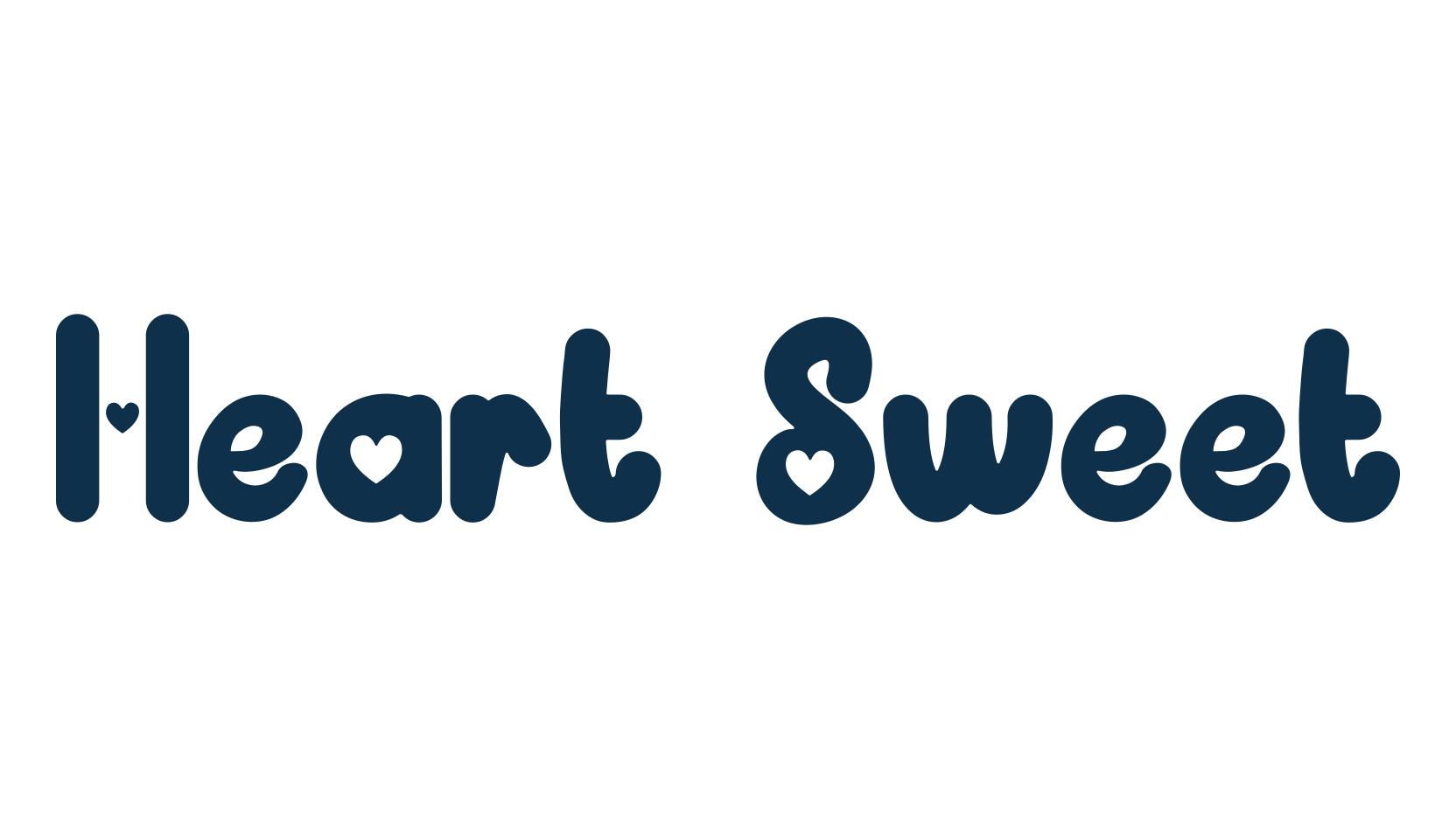 Heart Sweet, fancy decorative font preview