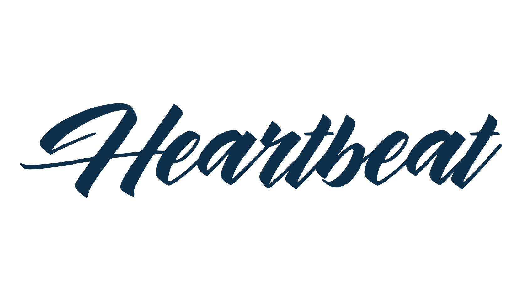 Heartbeat (heartbeat-4), fancy various decorative script calligraphy font preview