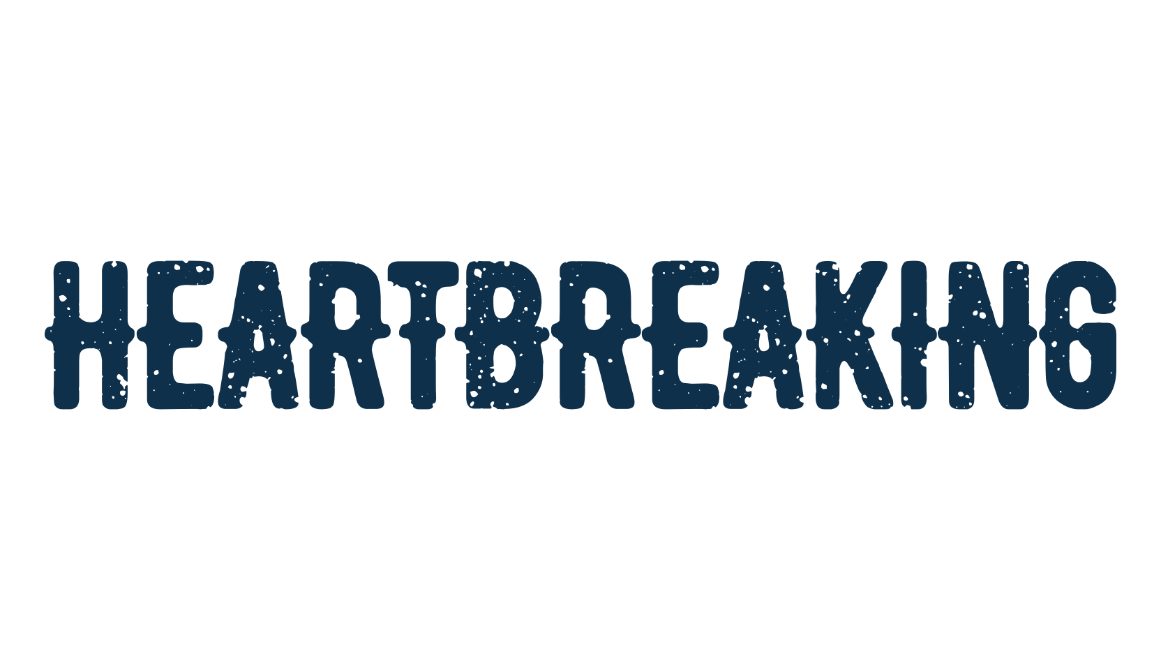 Heartbreaking, fancy eroded decorative font preview