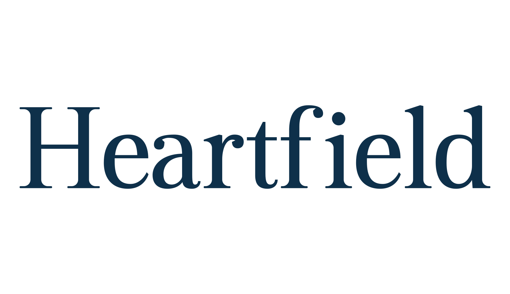 Heartfield, basic serif font preview
