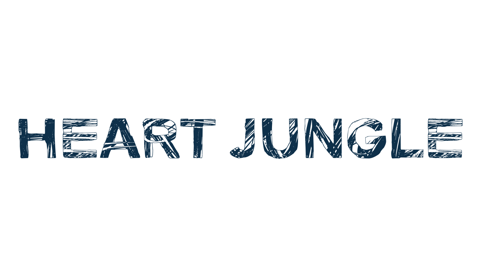 Heart Jungle, fancy decorative font preview