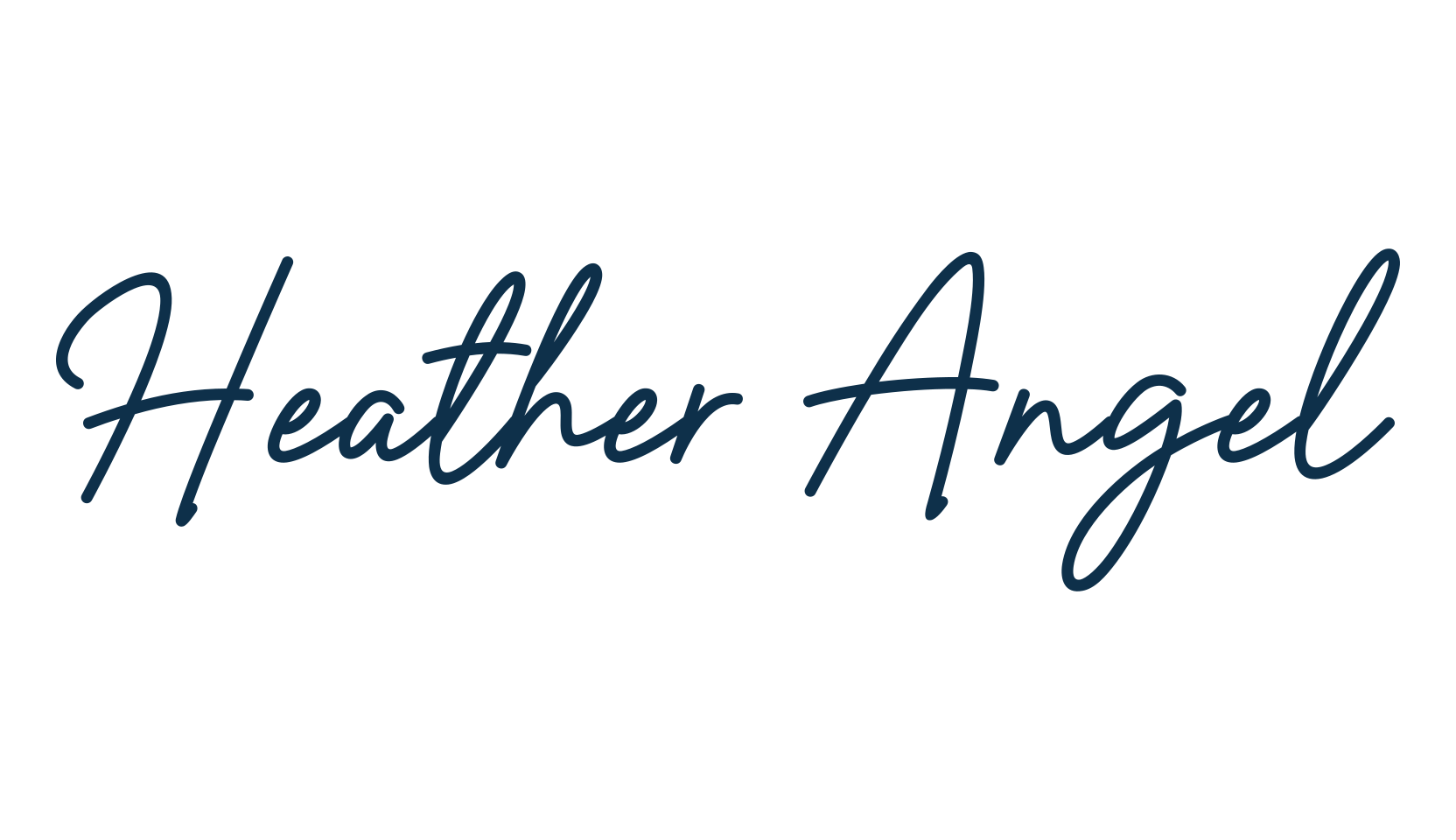 Heather Angel, script handwritten fancy decorative calligraphy font preview