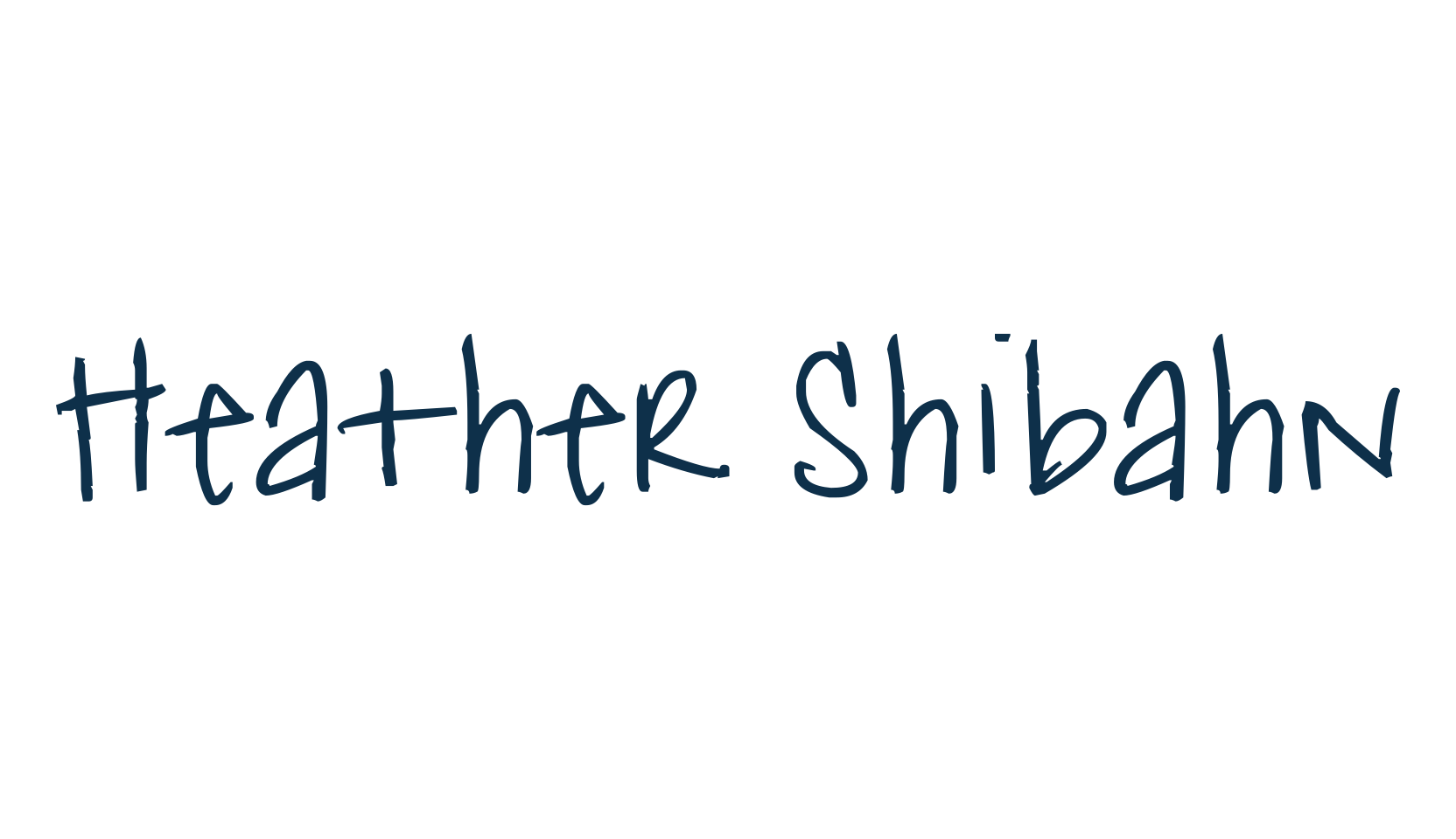Heather Shibahn, script handwritten fancy decorative calligraphy font preview
