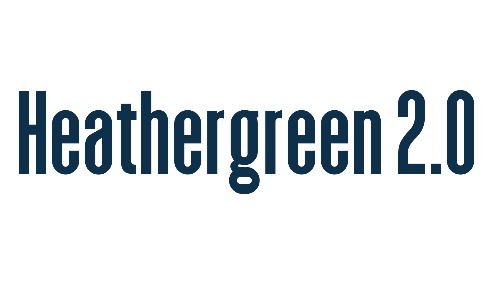 Heathergreen 2.0, basic sans serif font preview