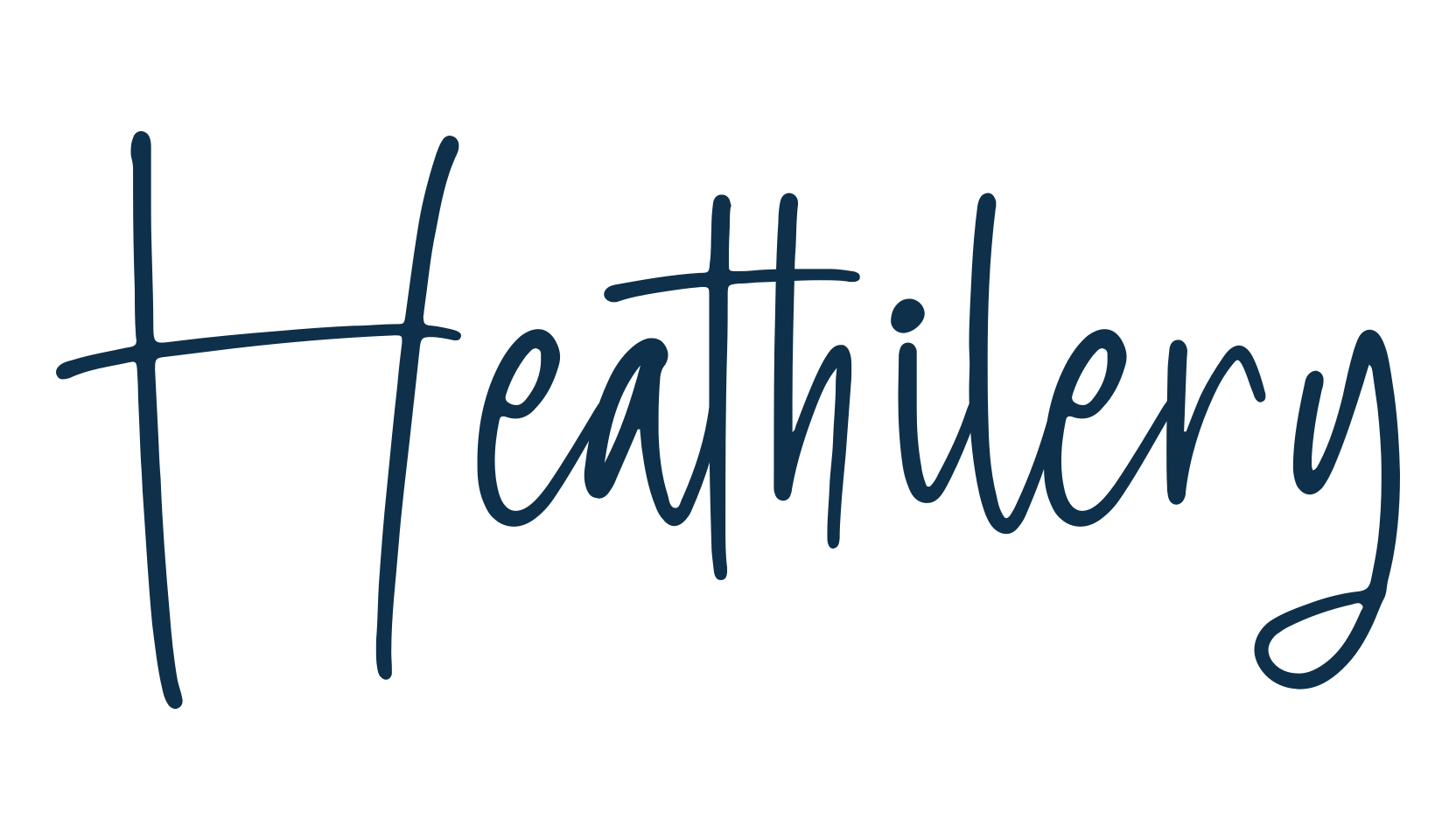 Heathilery, script handwritten fancy decorative calligraphy font preview