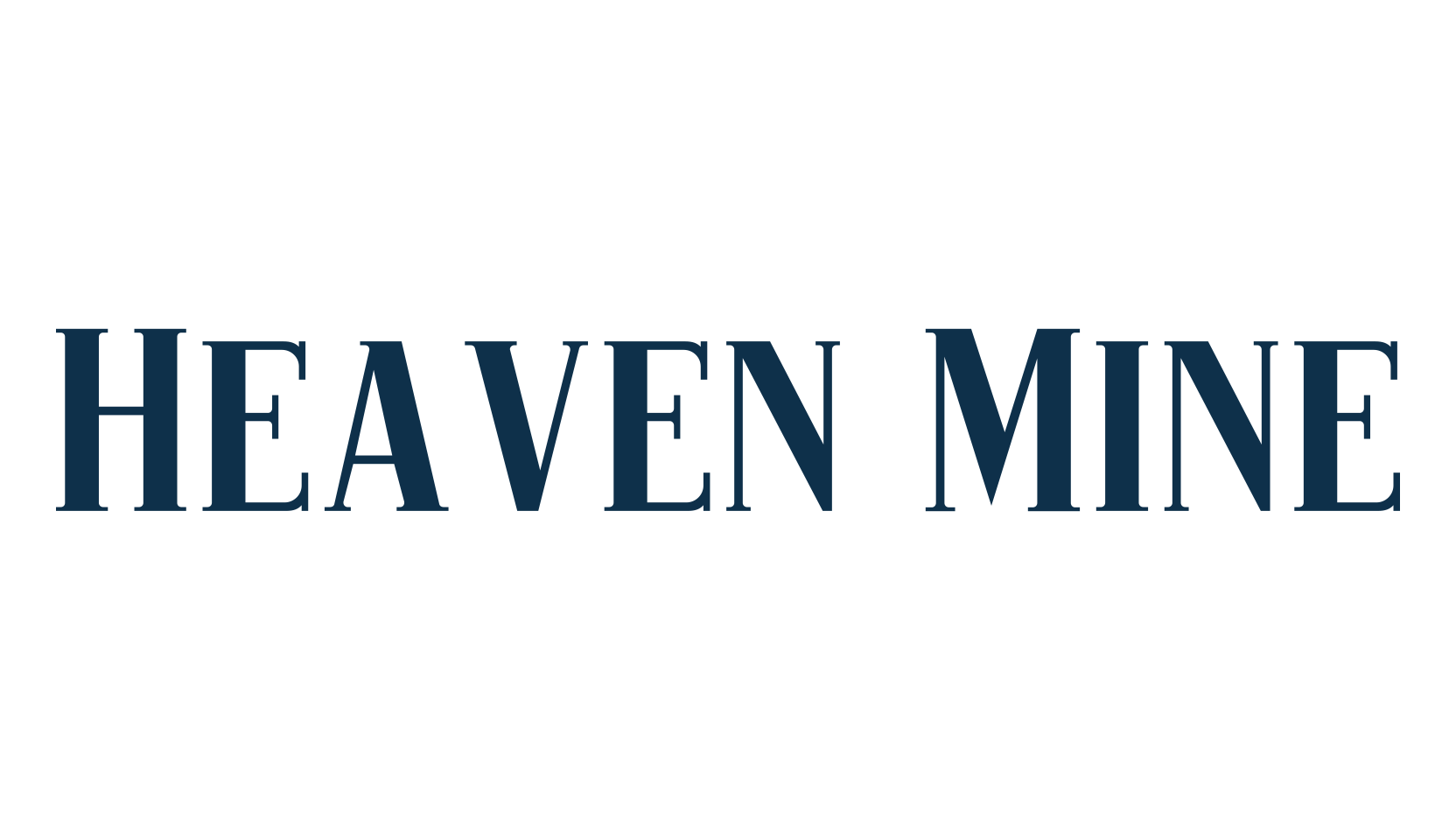 Heaven Mine, serif font preview