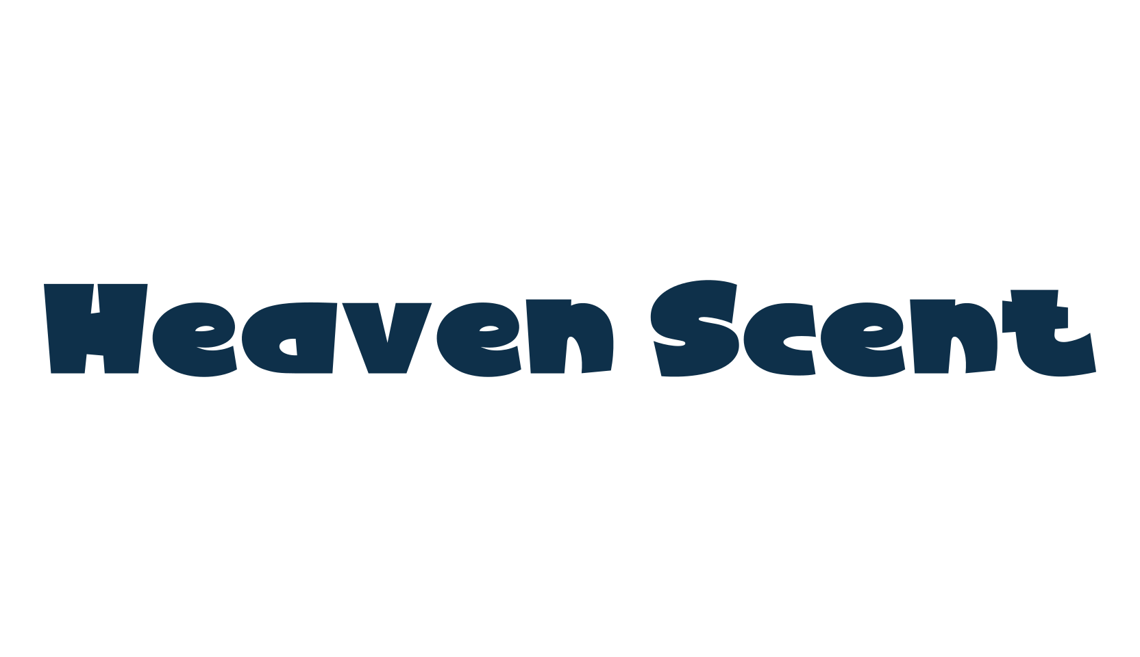 Heaven Scent, cartoon font preview