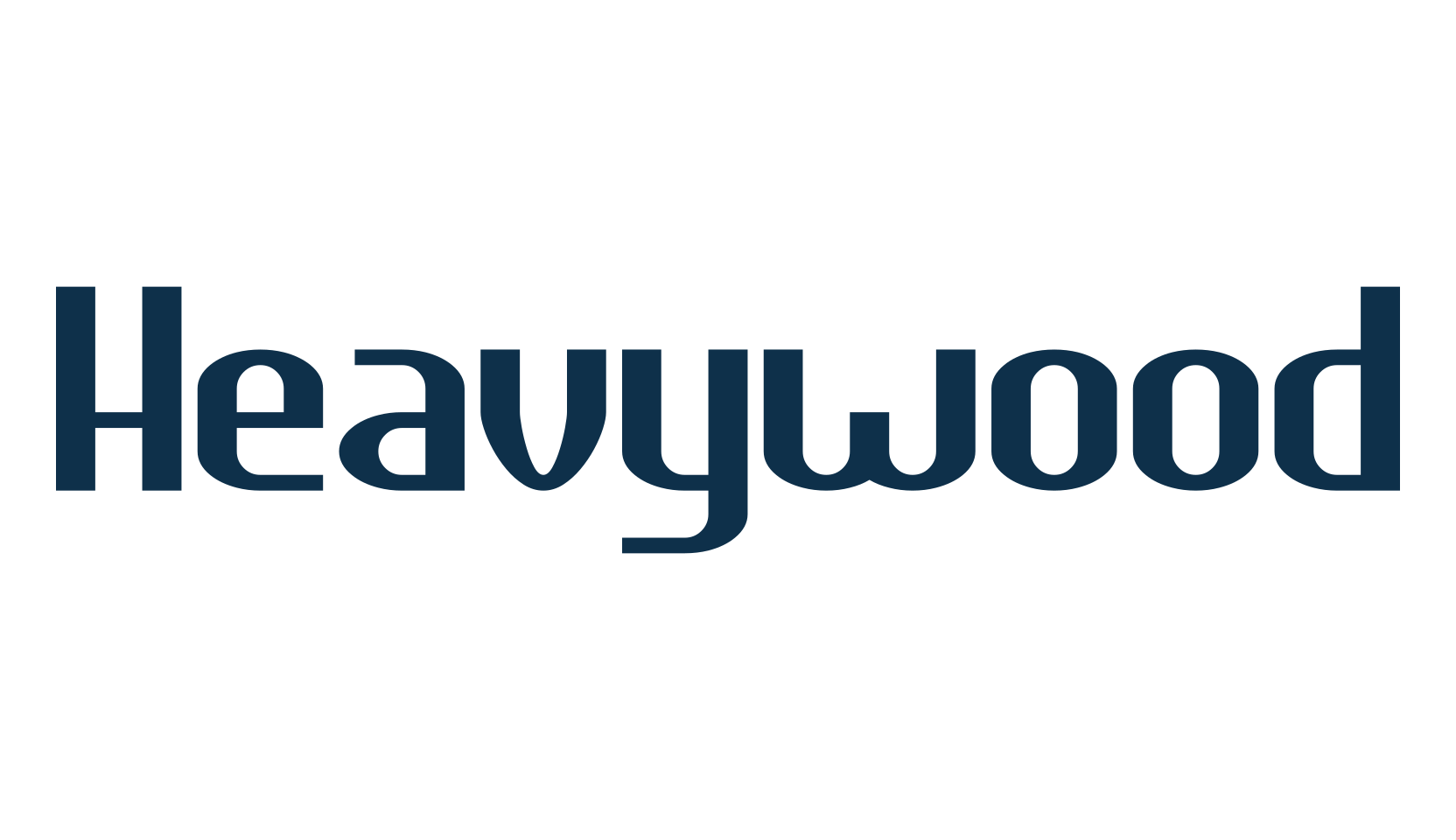Heavywood, fancy retro decorative font preview