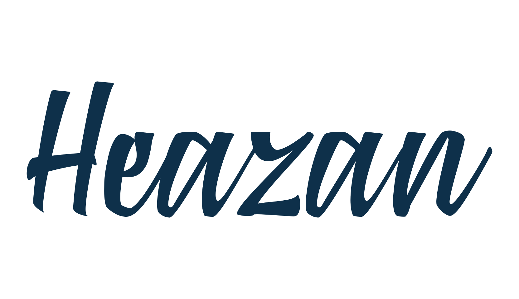 Heazan, display market font preview