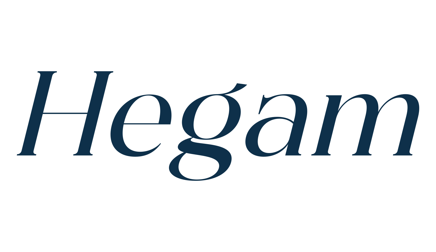 Hegam, basic serif font preview