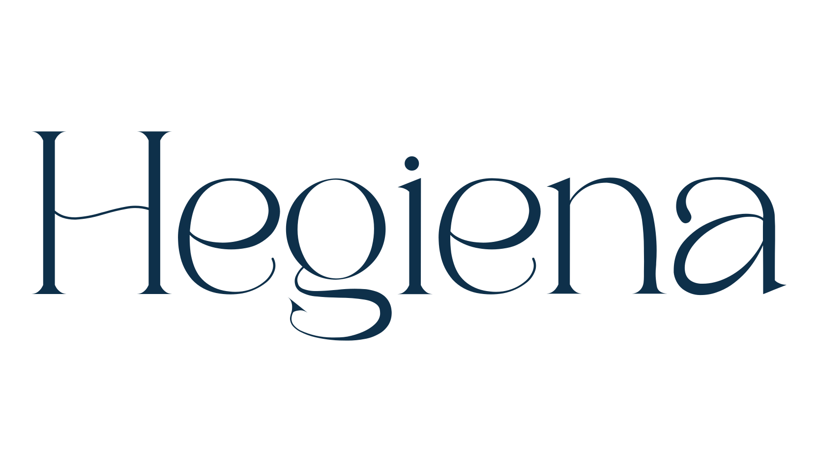 Hegiena, fancy various basic font preview
