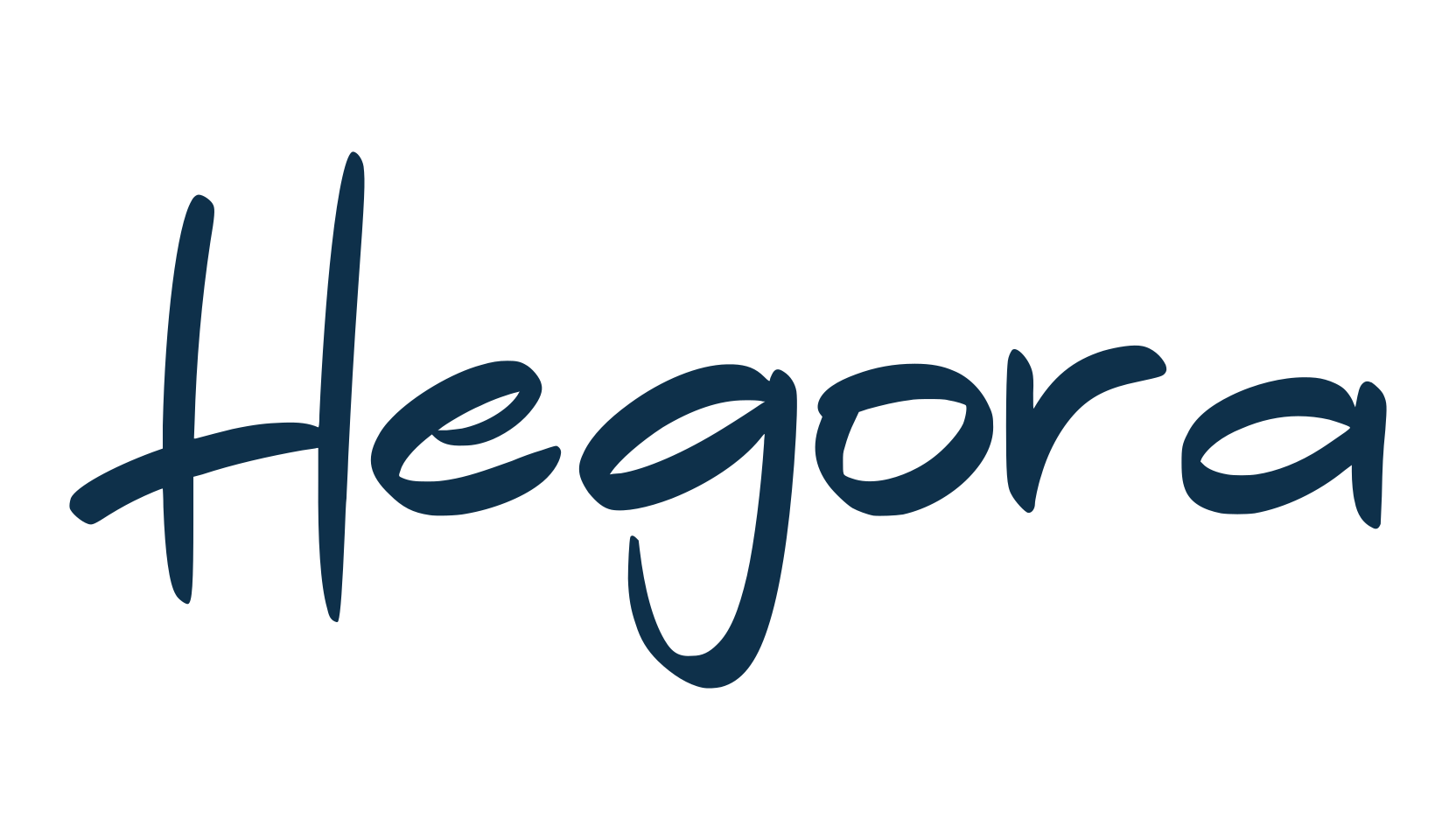 Hegora, script handwritten fancy decorative calligraphy font preview
