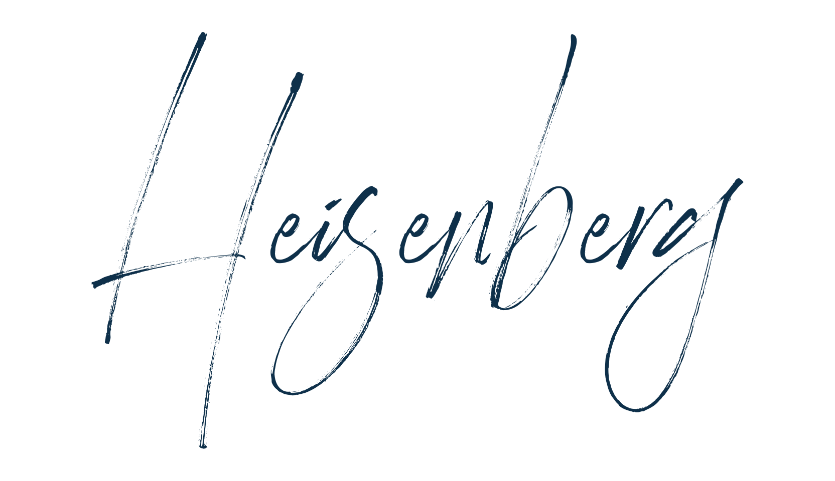 Heisenberg (heisenberg-3), handwriting font preview
