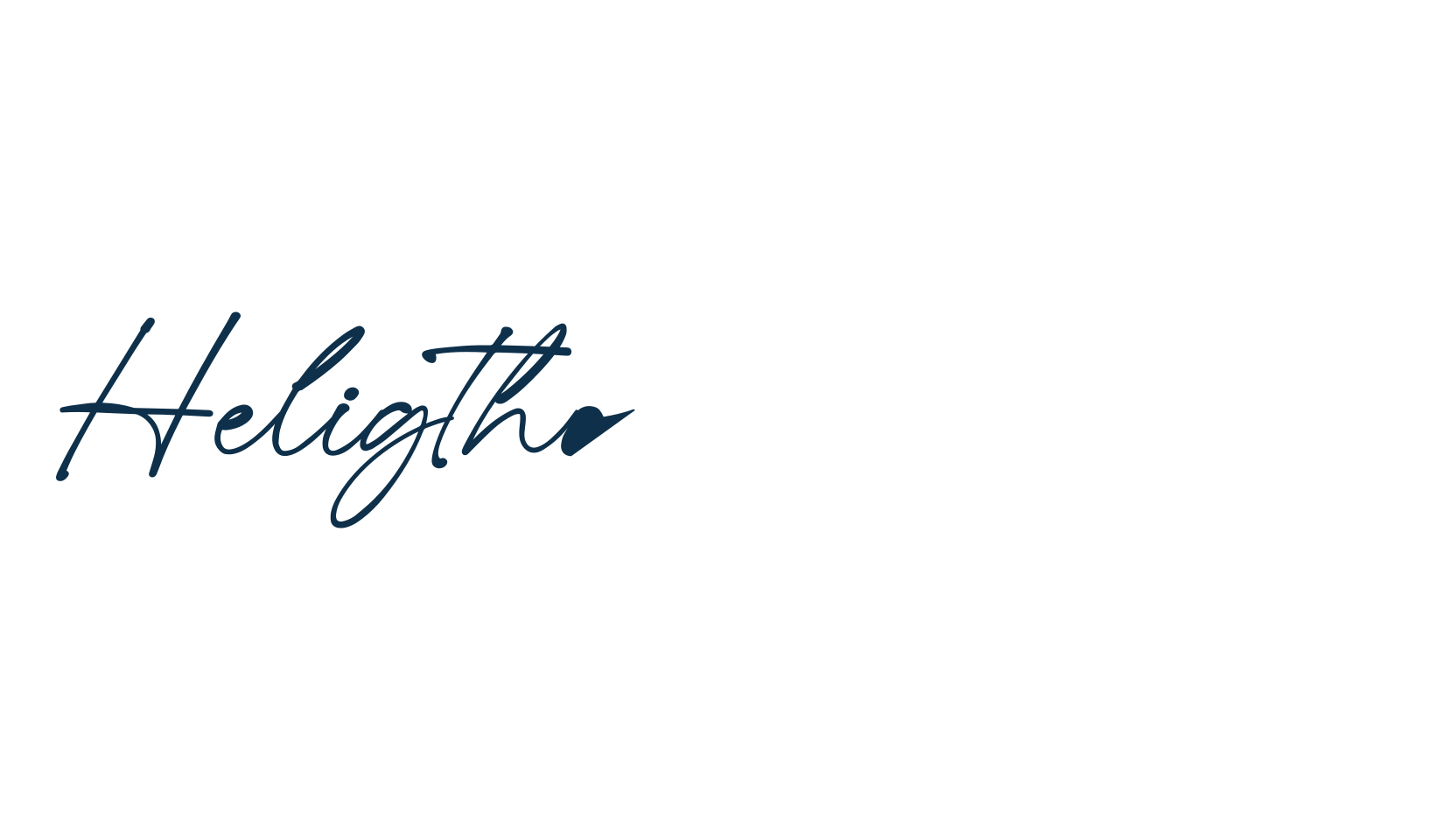 Heligthon Signature, script calligraphy fancy decorative font preview