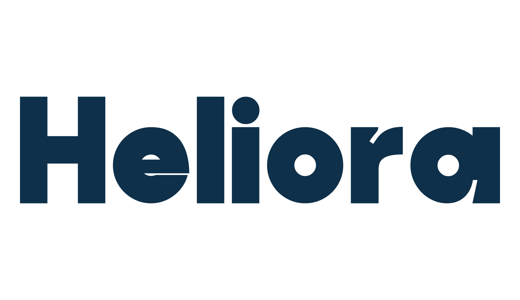 Heliora, basic sans serif font preview