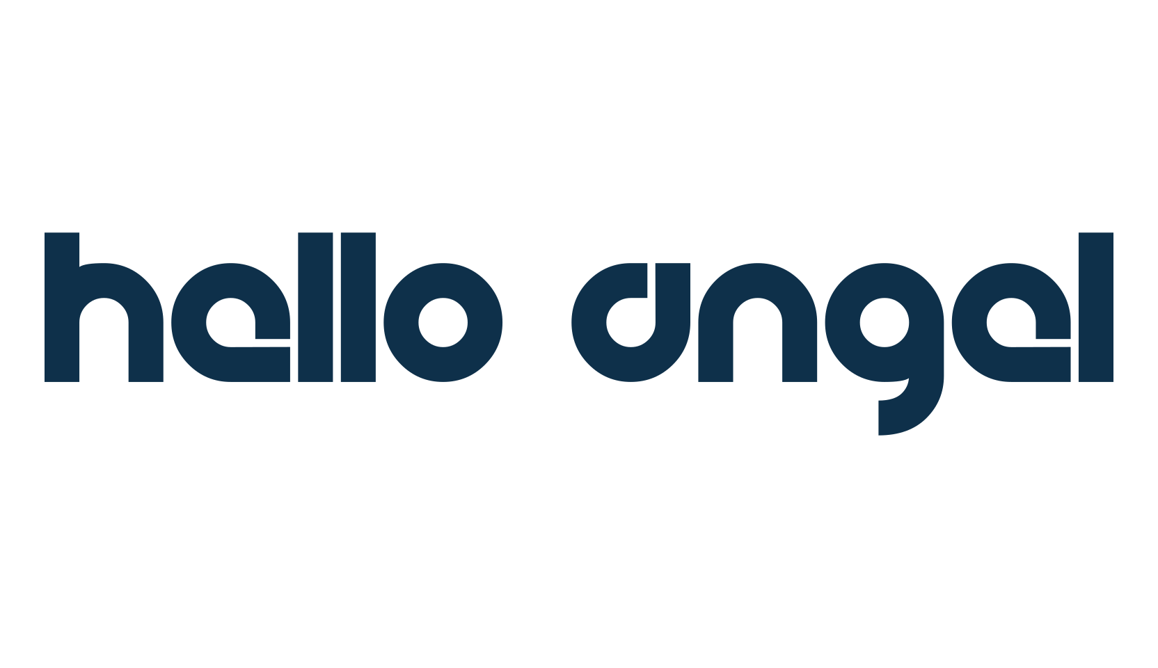 Hello Angel, sci-fi font preview