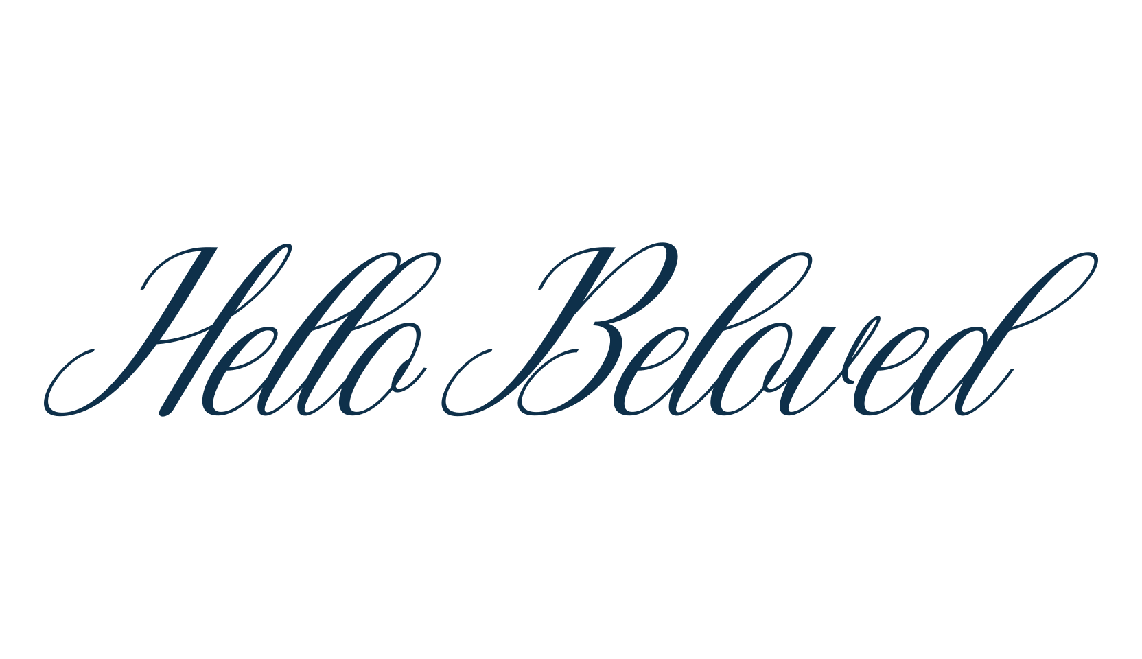 Hello Beloved (hello-beloved), fancy various decorative script calligraphy font preview