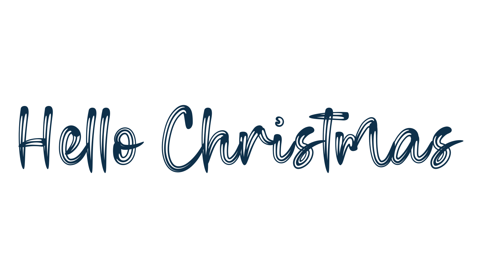 Hello Christmas (hello-christmas-4), display market font preview