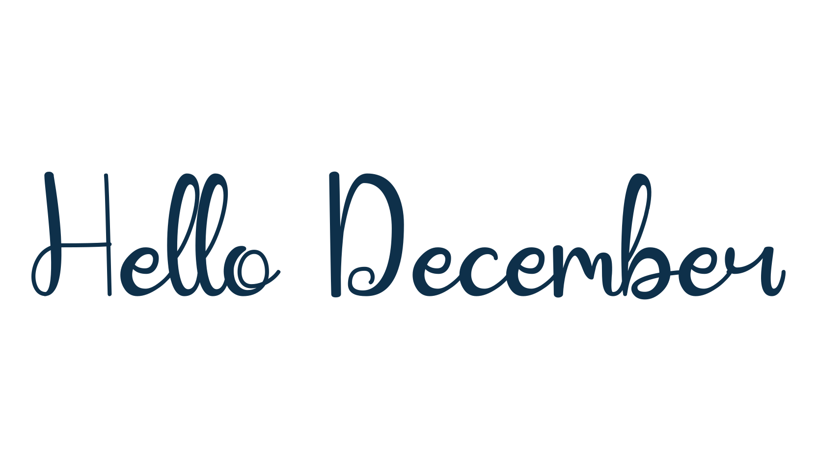 Hello December (hello-december), various font preview