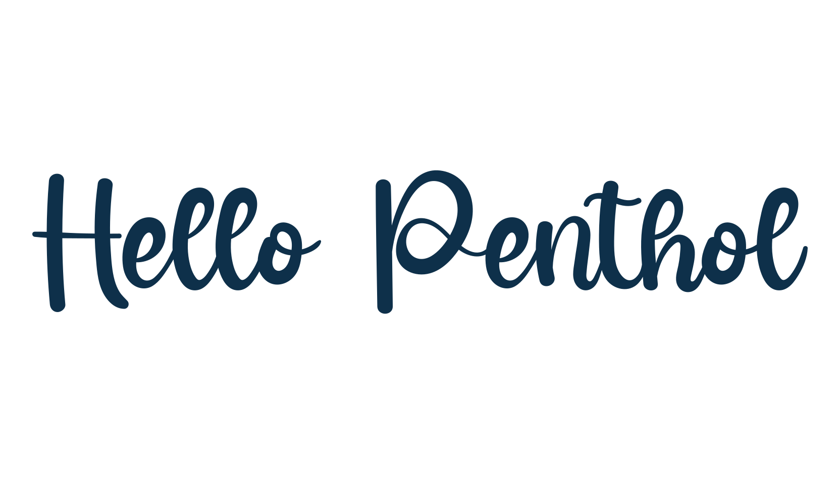 Hello Penthol, display market font preview