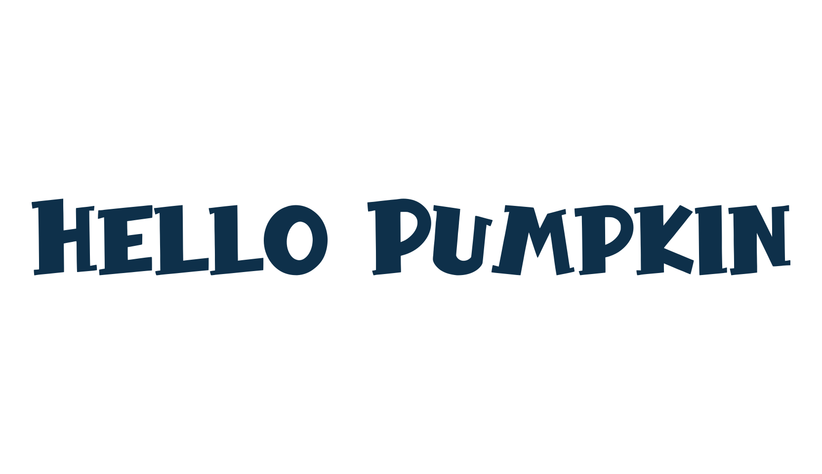 Hello Pumpkin (hello-pumpkin-2), display market font preview