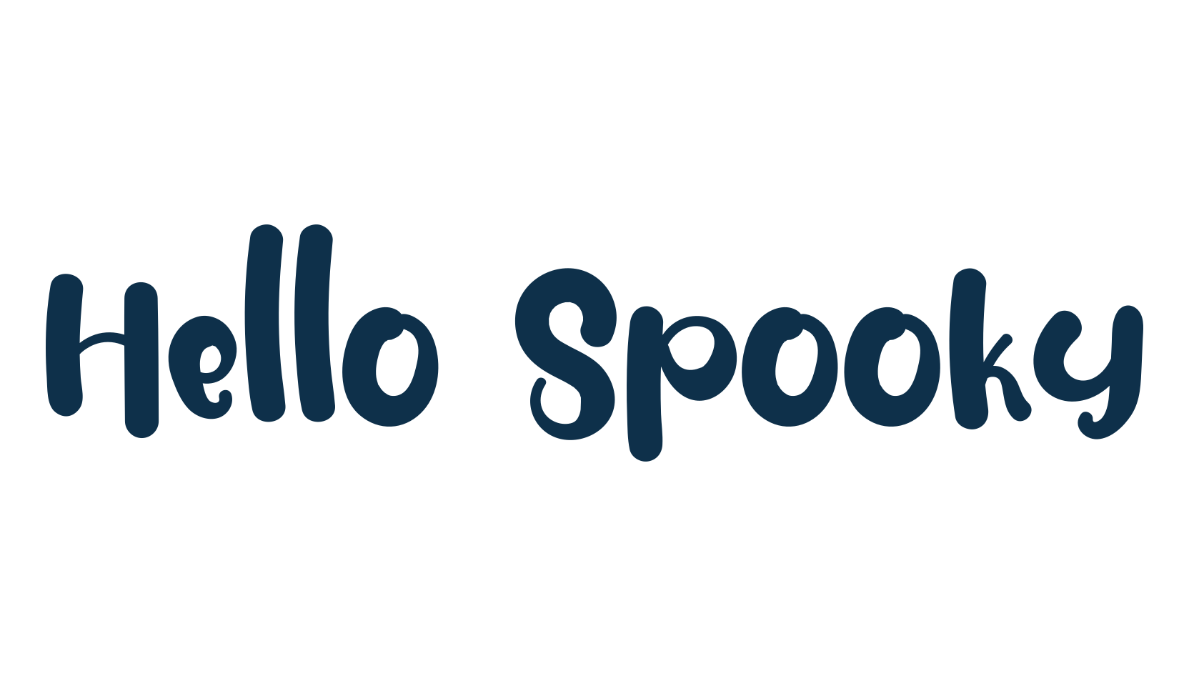 Hello Spooky (hello-spooky-3), fancy decorative font preview