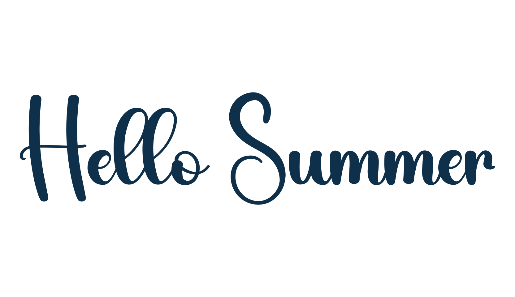 Hello Summer (hello-summer-4), fancy various decorative script calligraphy font preview