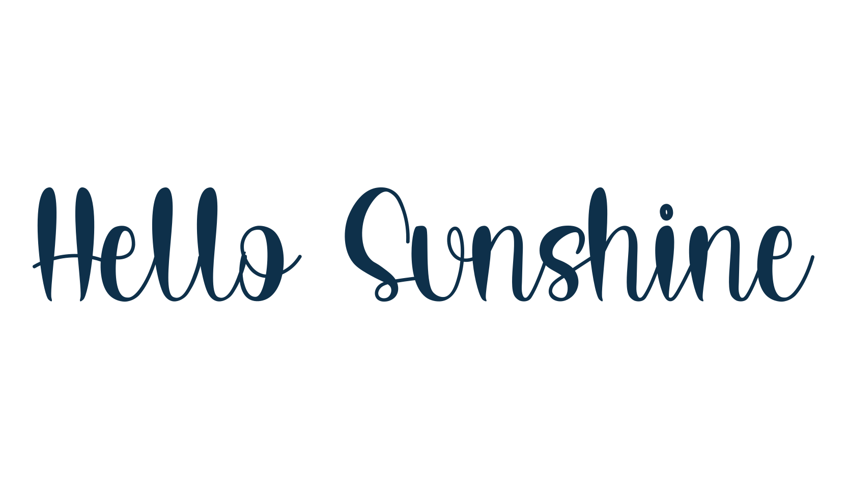 Hello Sunshine (hello-sunshine-2), display market font preview