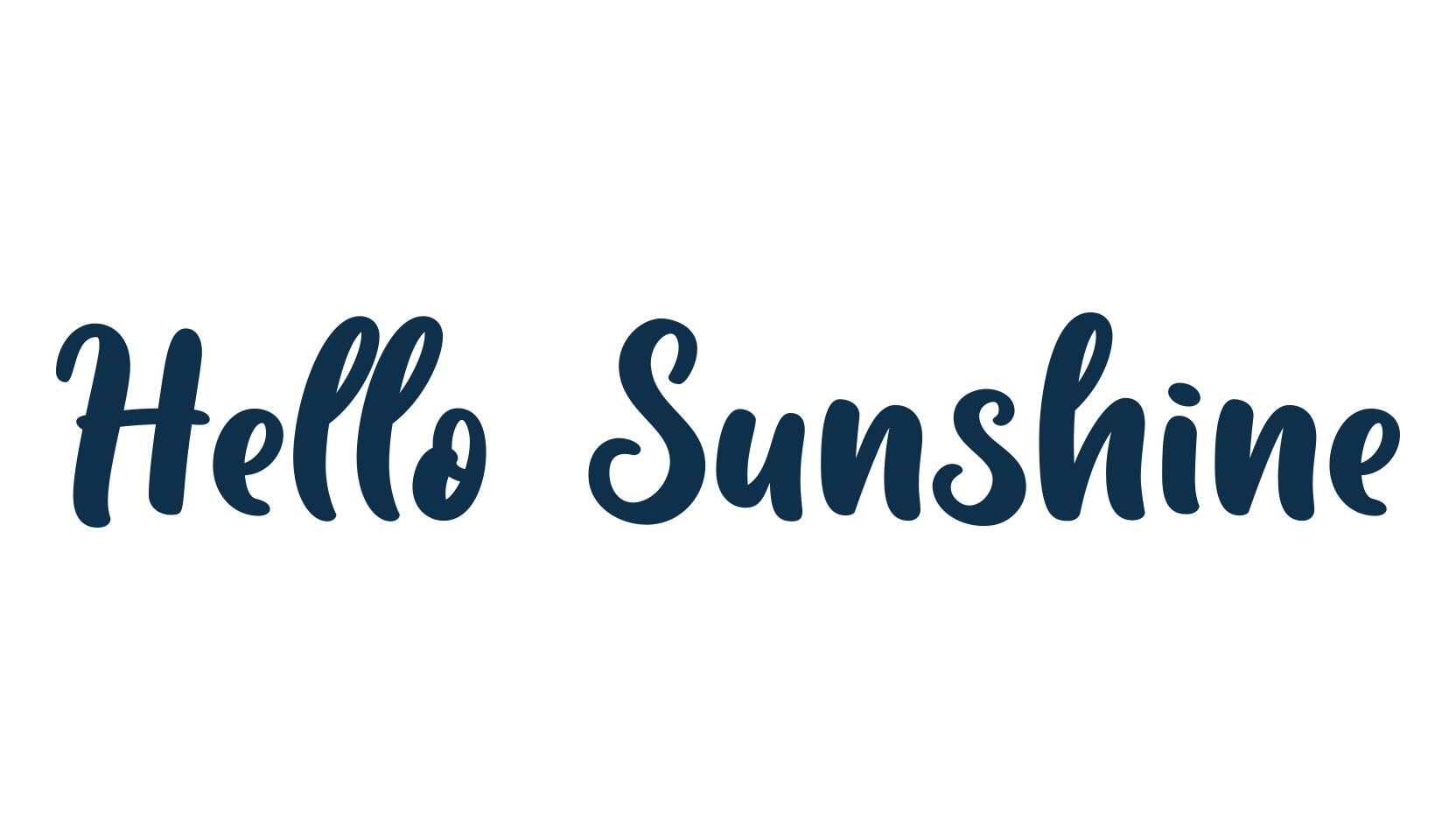 Hello Sunshine (hello-sunshine), various font preview