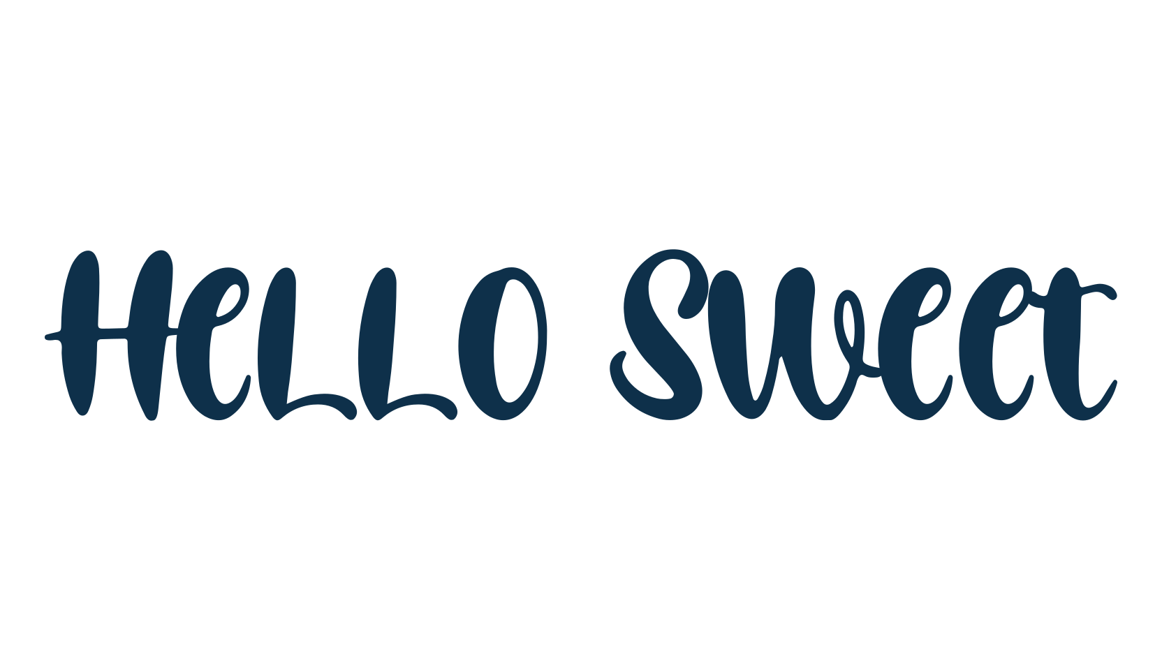 Hello Sweet (hello-sweet), fancy decorative font preview