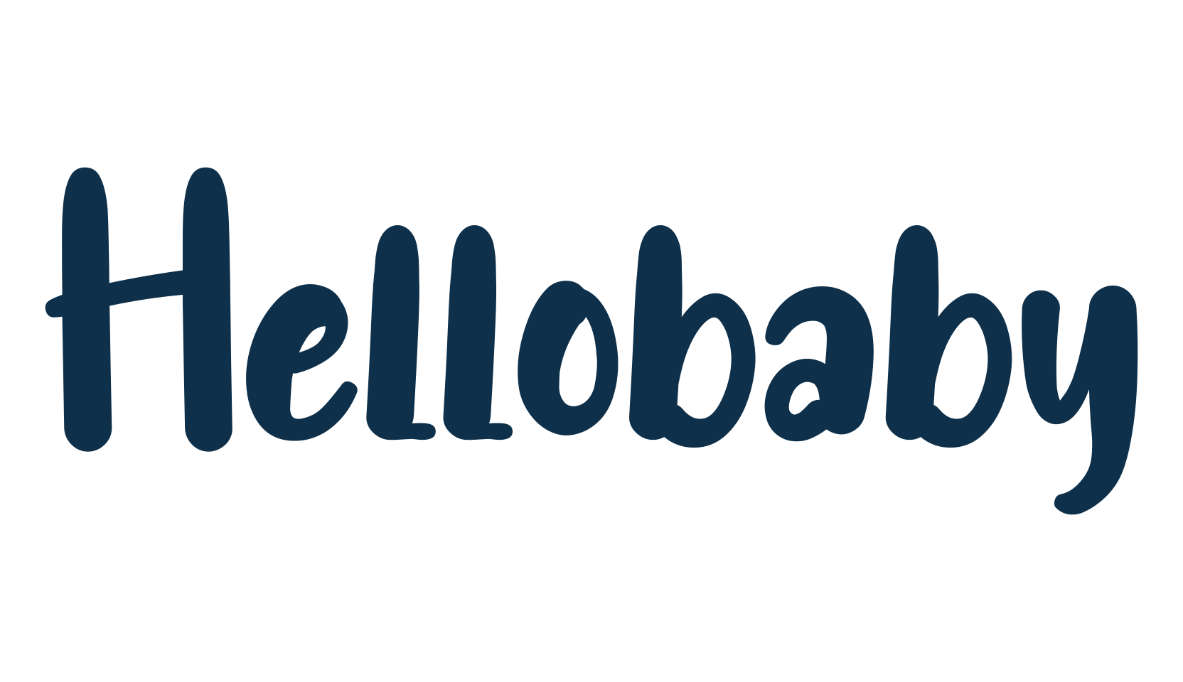 Hellobaby, various font preview