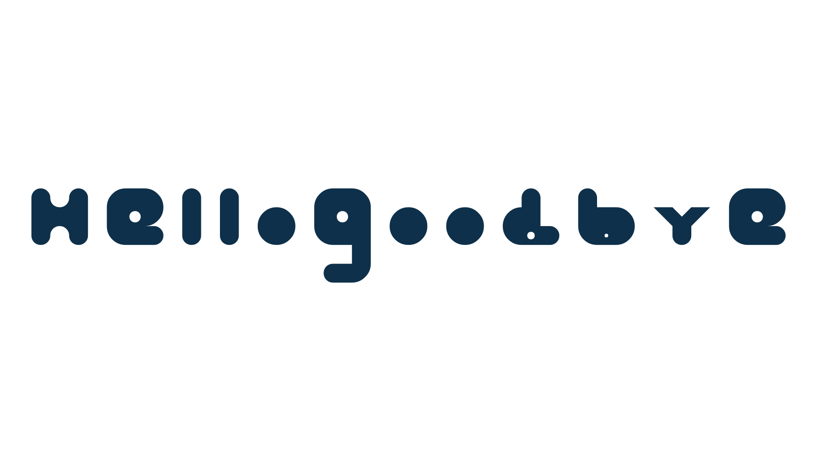 Hellogoodbye, various font preview
