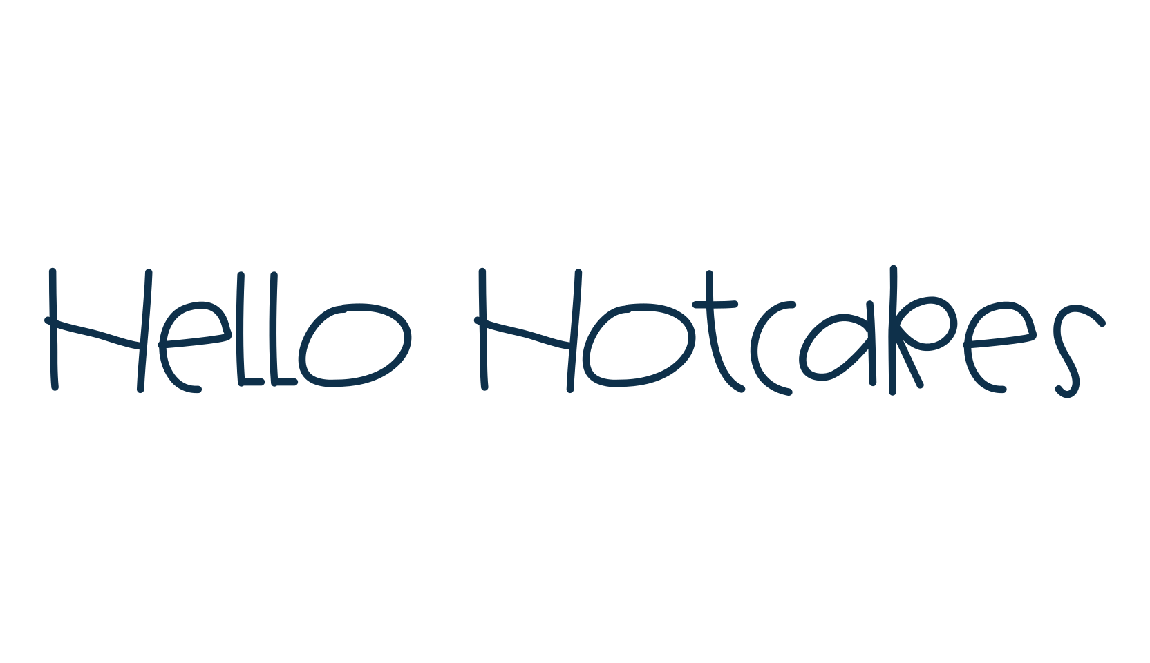 Hello Hotcakes, script handwritten fancy decorative calligraphy font preview