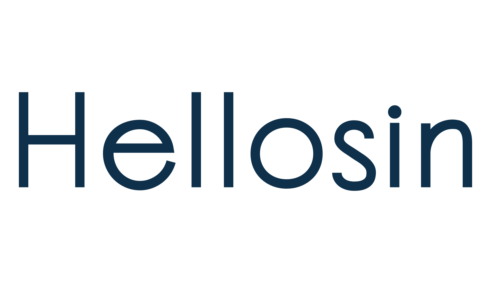 Hellosin, sans serif font preview