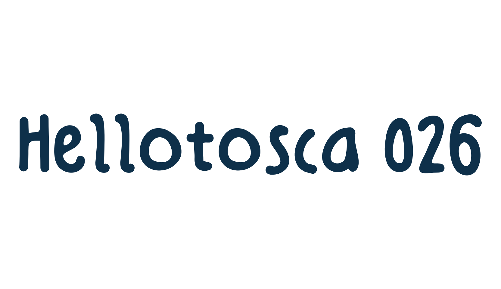Hellotosca 026, display market font preview