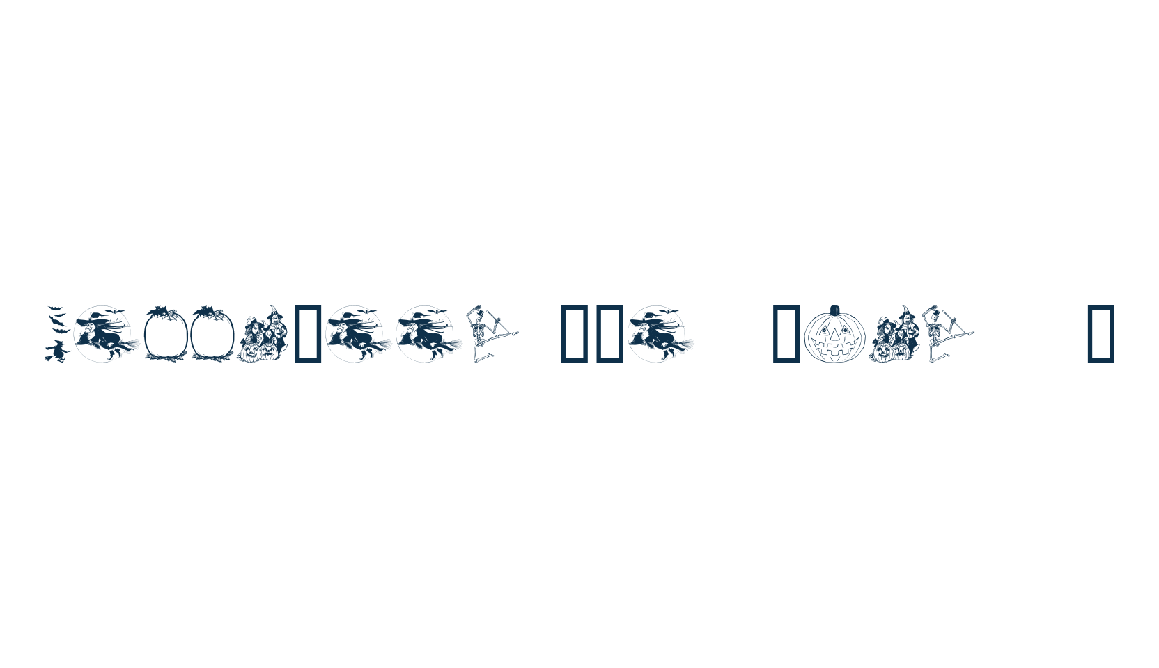 Helloween (version 2), display market font preview