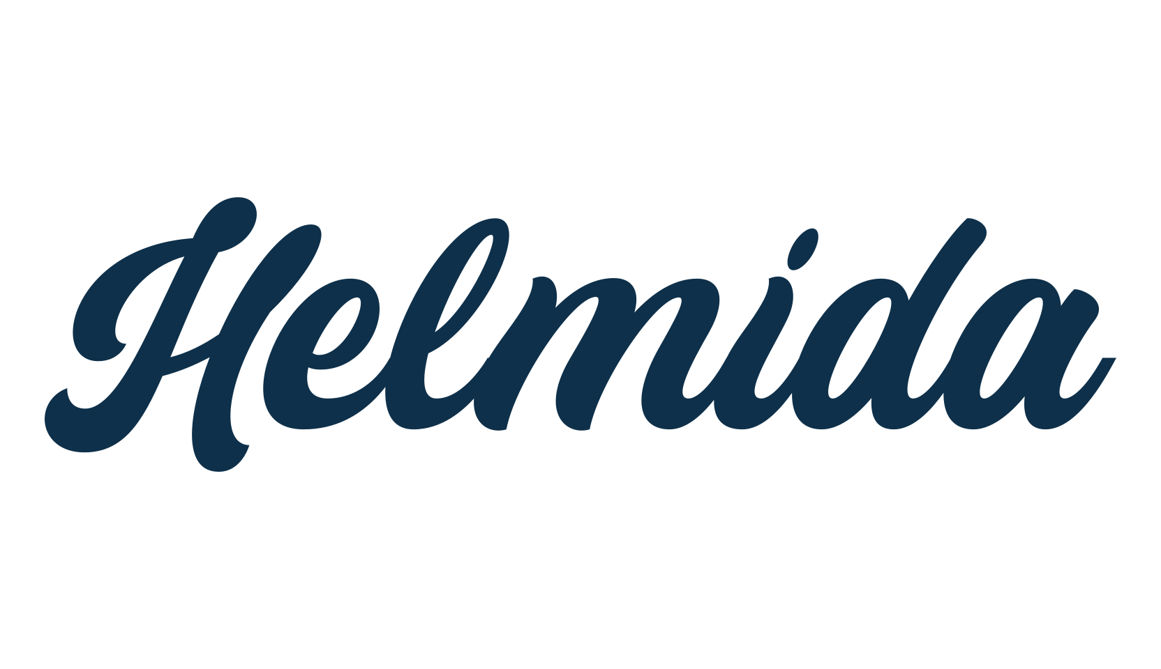 Helmida, old school font preview