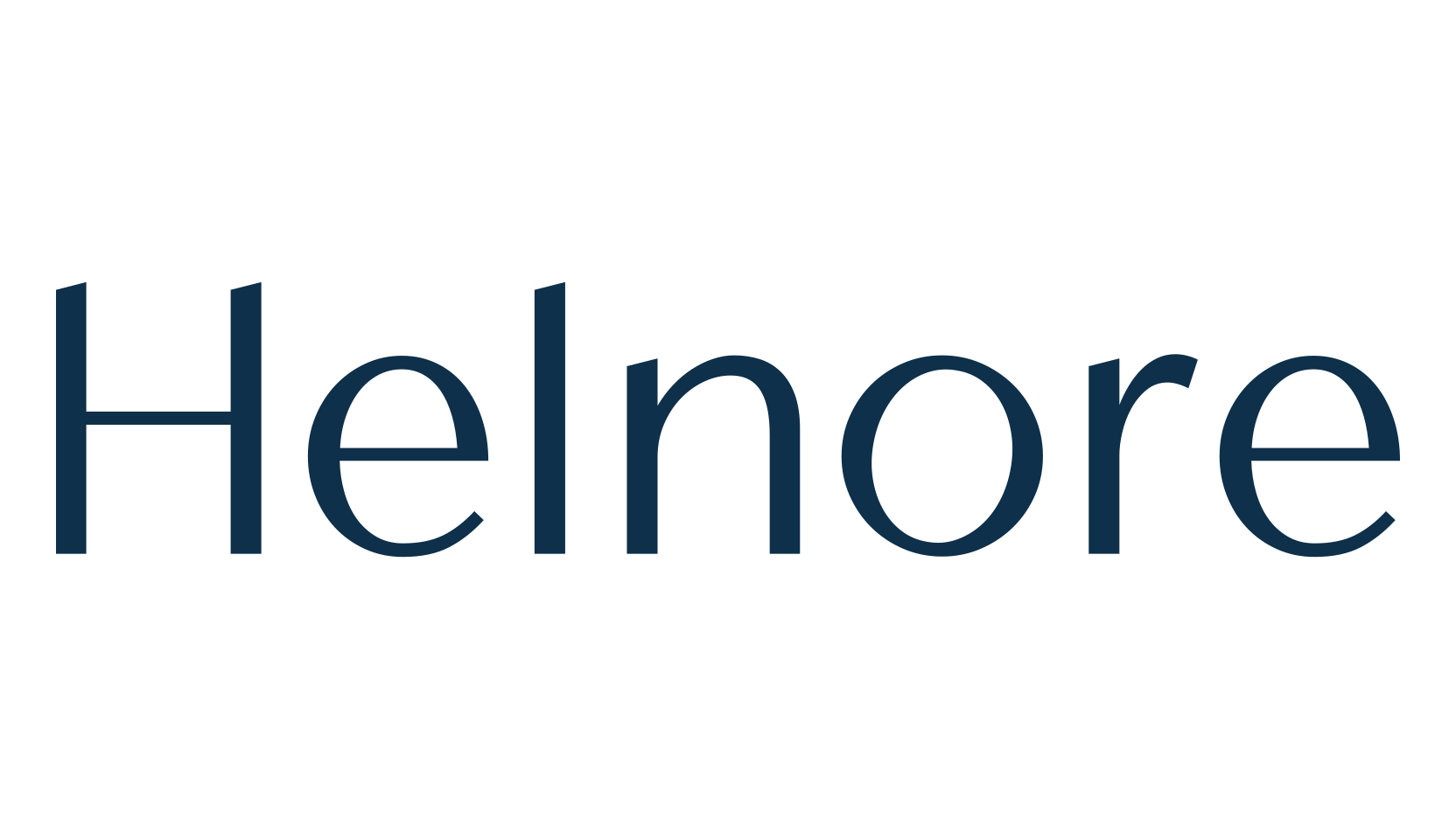 Helnore, sans serif font preview