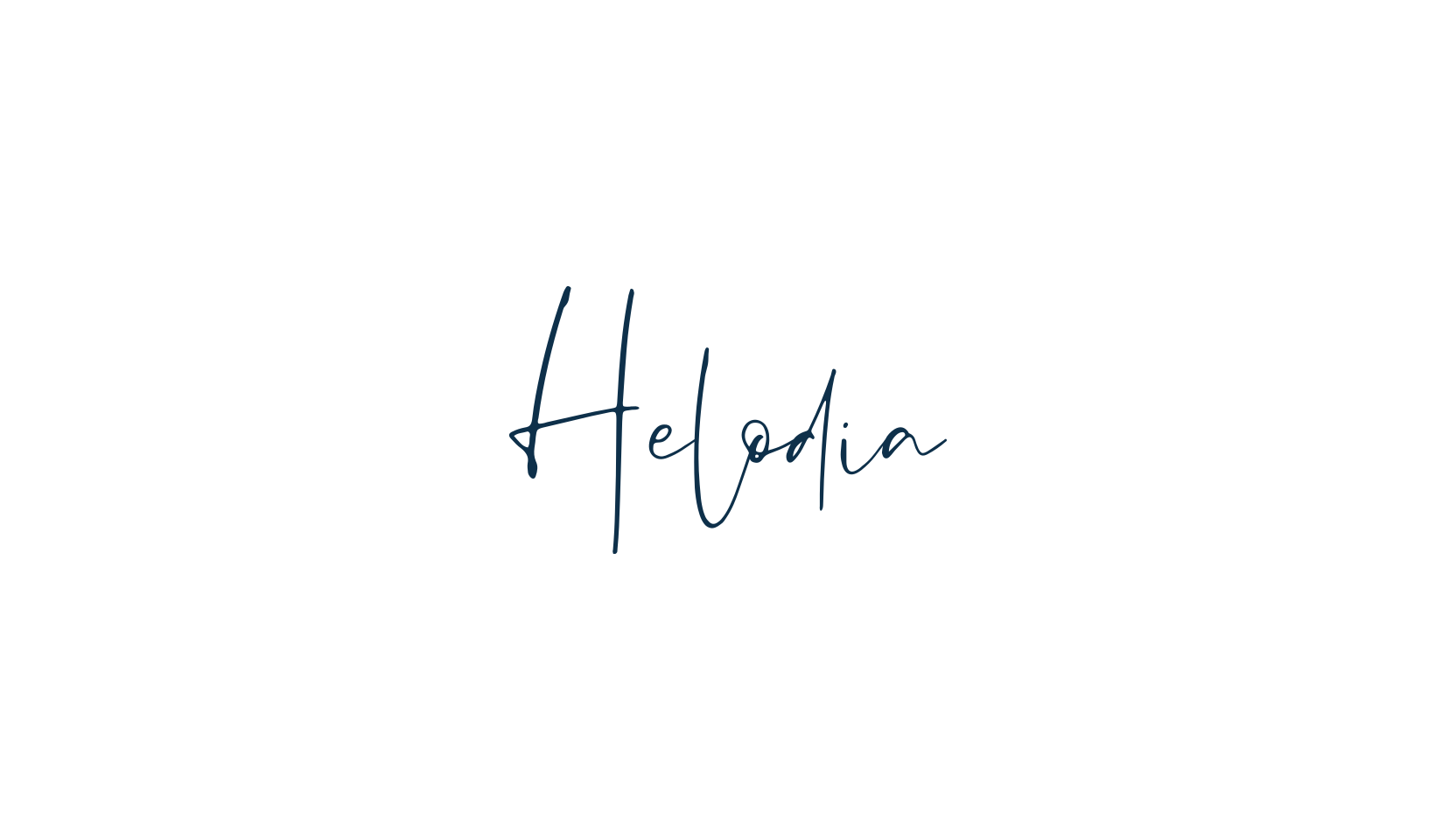 Helodia, script handwritten fancy decorative calligraphy font preview