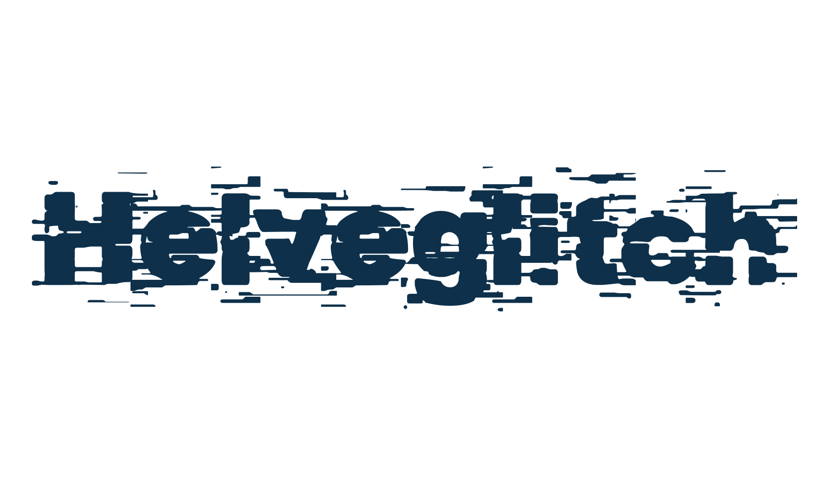 Helveglitch, fancy destroy decorative font preview
