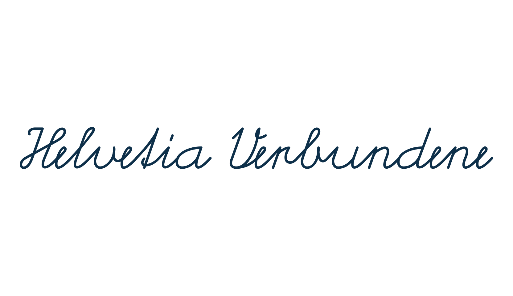 Helvetia Verbundene, school font preview